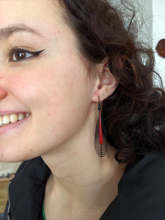 Boucles d'oreilles pour oreilles percées