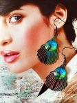 Boucles d'oreilles r&eacute;alis&eacute;es avec &eacute;l&eacute;ments de r&eacute;cup&eacute;ration, pour oreilles perc&eacute;es